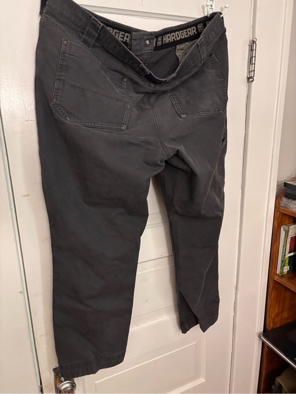 Men’s Navy blue Alaskan Hardgear / Duluth Trading double knee work pants - Picture 6 of 8